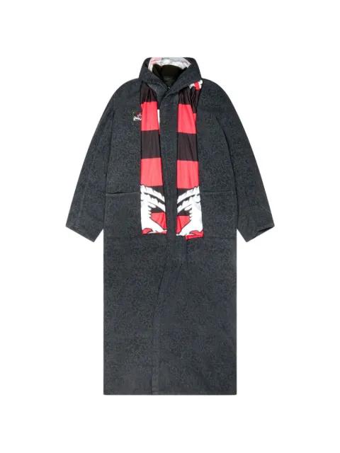 floral-jacquard terrycloth coat by PROTOTYPES