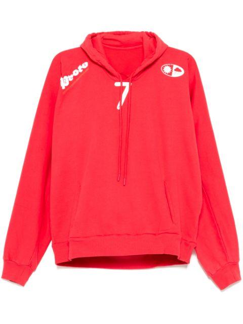 moved-neckline hoodie by PROTOTYPES