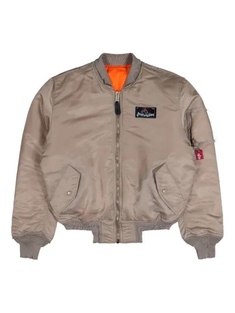 sprayed bomber jacket by PROTOTYPES