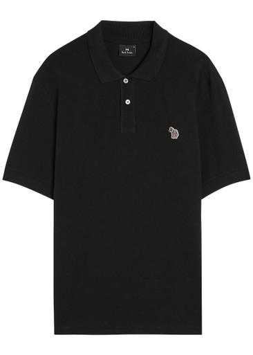 Appliquéd piqué cotton polo shirt by PS BY PAUL SMITH