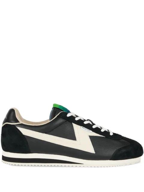 Atalanta leather panelled sneakers by PS BY PAUL SMITH