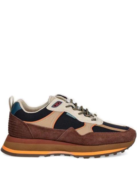 BANKS suede panelled sneakers by PS BY PAUL SMITH
