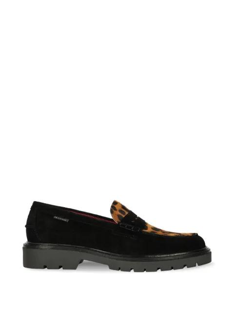 Bolzano leopard-print loafers by PS BY PAUL SMITH