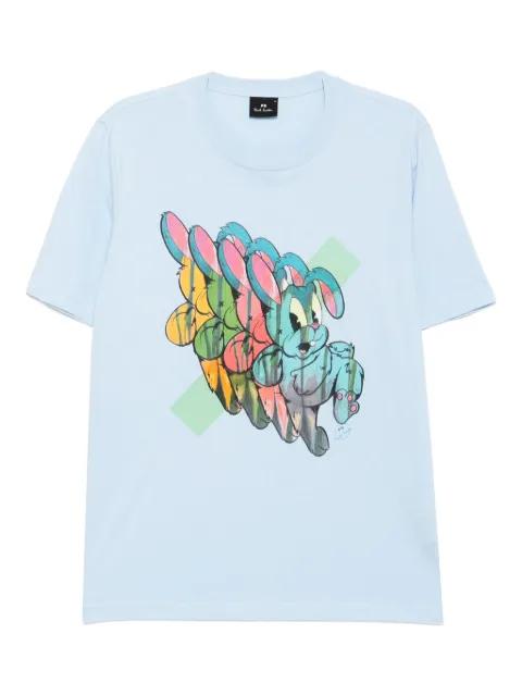 Bunny Repeat-print T-shirt by PS BY PAUL SMITH