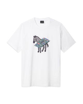 Circuit Zebra Tee by PS BY PAUL SMITH