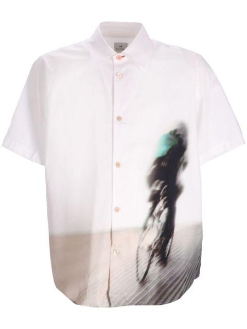 Cyclist Silhouette shirt by PS BY PAUL SMITH