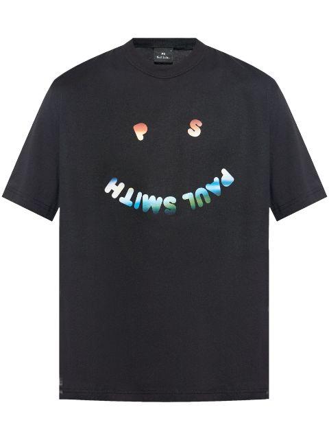 Happy Gradient-print T-shirt by PS BY PAUL SMITH