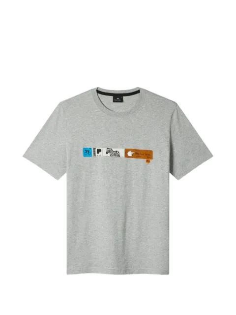 Heather graphic T-shirt by PS BY PAUL SMITH