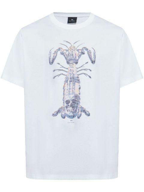 Praying Mantis-print T-shirt by PS BY PAUL SMITH