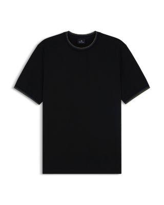 Regular Fit Striped Trim Tee by PS BY PAUL SMITH
