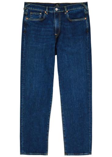 Relaxed tapered-leg denim jeans by PS BY PAUL SMITH