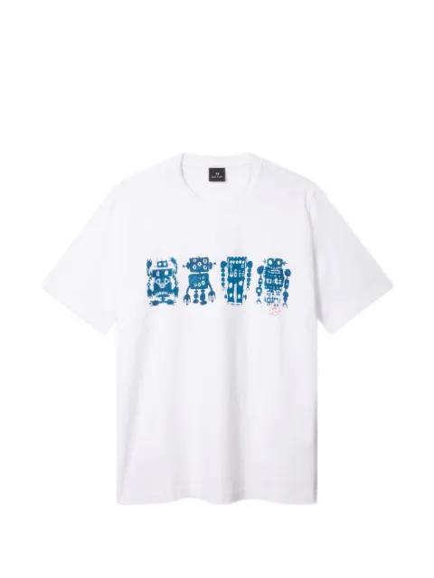 Screen Robot print T-shirt by PS BY PAUL SMITH