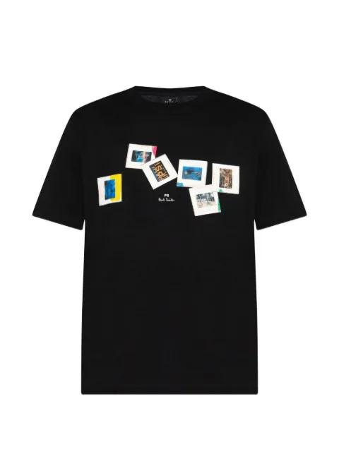 Slides graphic-print T-shirt by PS BY PAUL SMITH