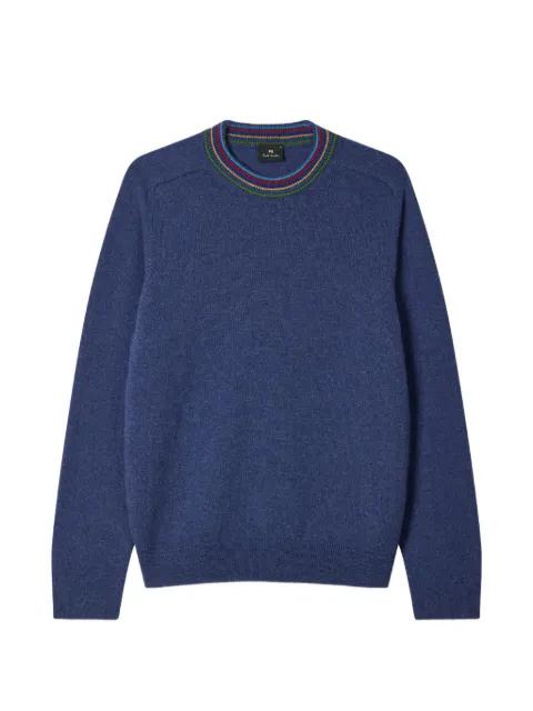 Sports Stripe trim knitwear sweater by PS BY PAUL SMITH