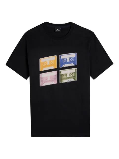 Tapes-print T-shirt by PS BY PAUL SMITH