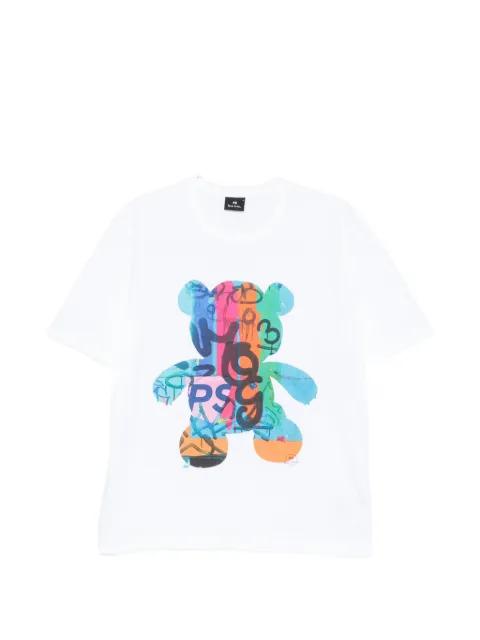 Teddy-print T-shirt by PS BY PAUL SMITH