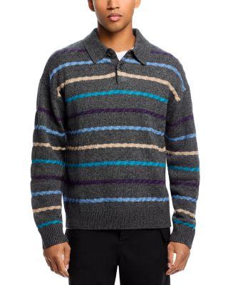 Wool Blend Sleeve Polo Sweater by PS BY PAUL SMITH