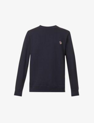 Zebra Brand-Embroidered Cotton Sweatshirt by PS BY PAUL SMITH