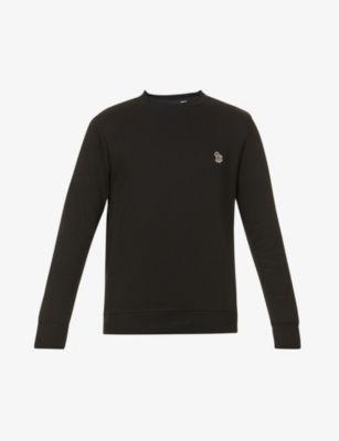 Zebra Brand-Embroidered Cotton Sweatshirt by PS BY PAUL SMITH