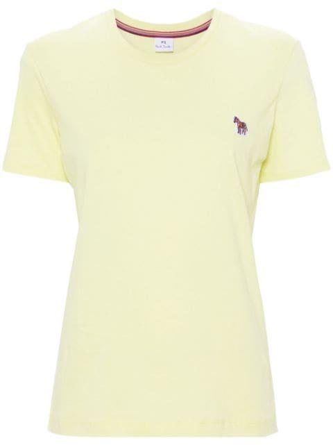 Zebra-patch cotton T-shirt by PS BY PAUL SMITH