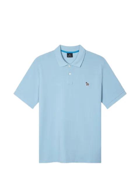 Zebra-patch polo shirt by PS BY PAUL SMITH