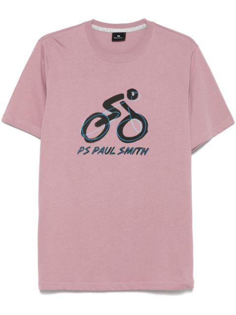 bike-print T-shirt by PS BY PAUL SMITH
