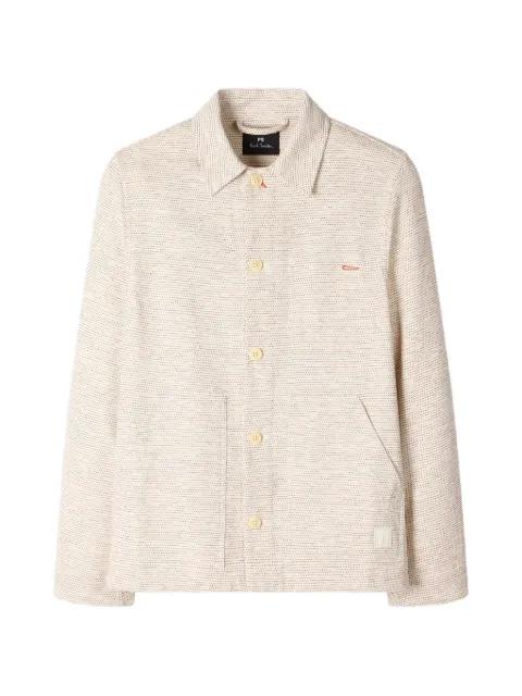 buttoned patch-pocket jacket by PS BY PAUL SMITH