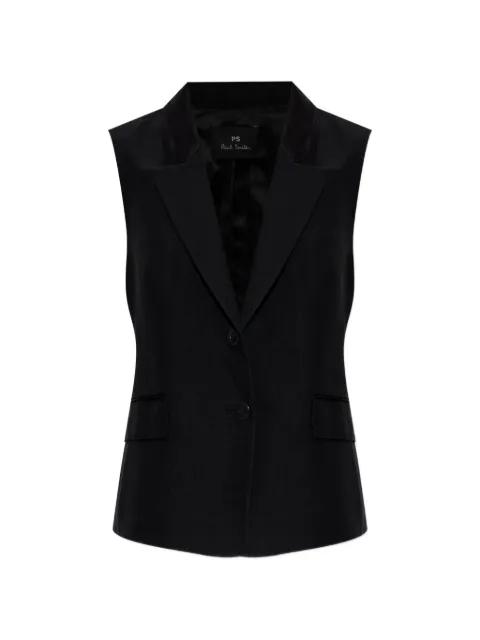buttoned sleeveless jacket by PS BY PAUL SMITH