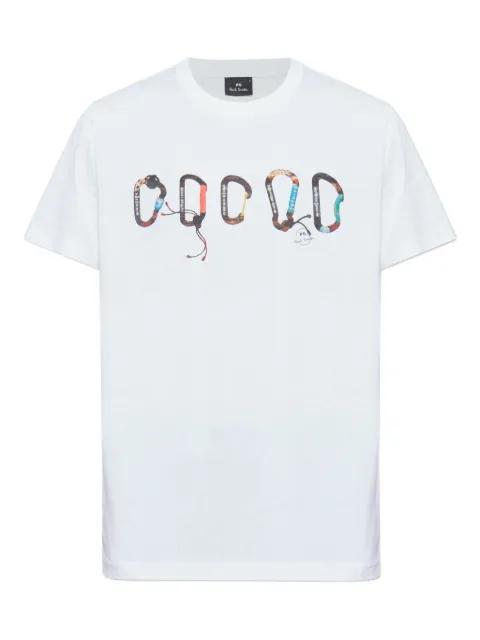 carabiner-print T-shirt by PS BY PAUL SMITH