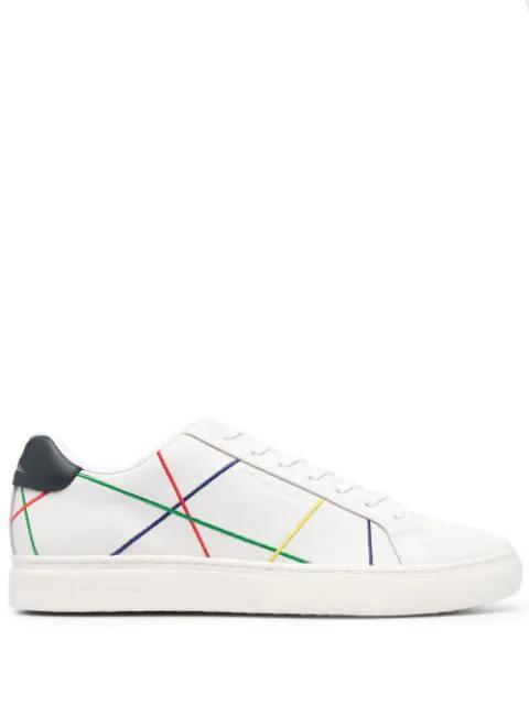 colour-block low-top sneakers by PS BY PAUL SMITH