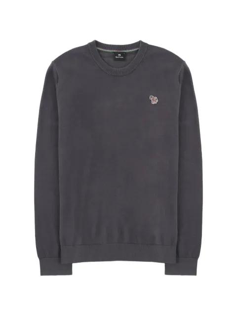 crew-neck embroidered-logo sweater by PS BY PAUL SMITH