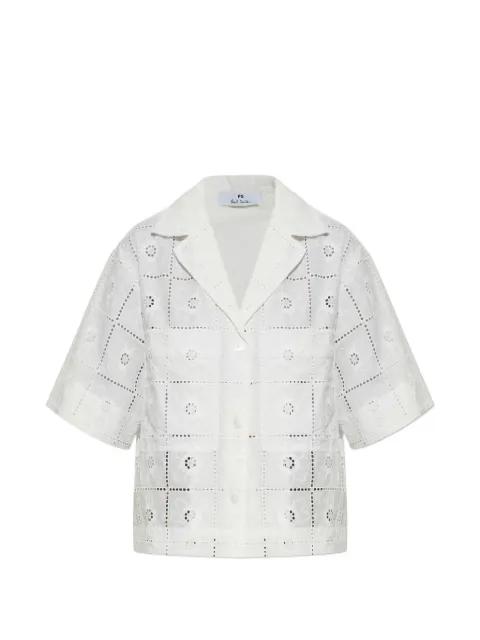 floral-embroidered shirt by PS BY PAUL SMITH