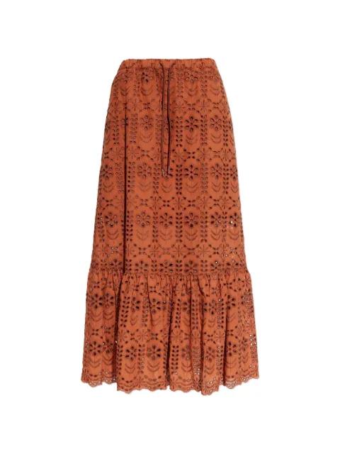 floral eyelet skirt by PS BY PAUL SMITH