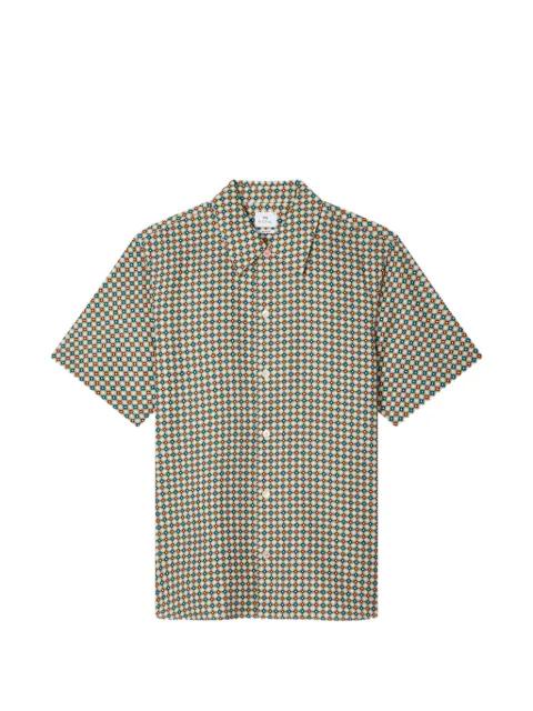 geo tile print shirt by PS BY PAUL SMITH