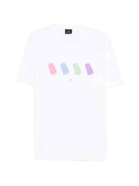 graphic-print T-shirt by PS BY PAUL SMITH