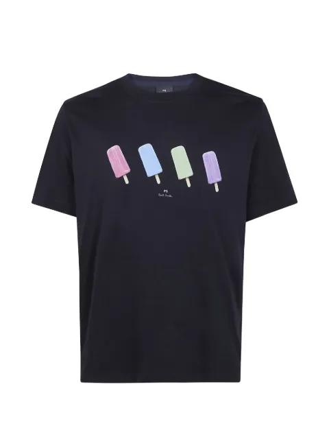 ice-lolly print T-shirt by PS BY PAUL SMITH