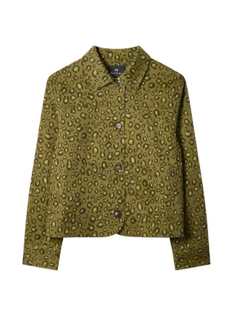 leopard-print jacket by PS BY PAUL SMITH