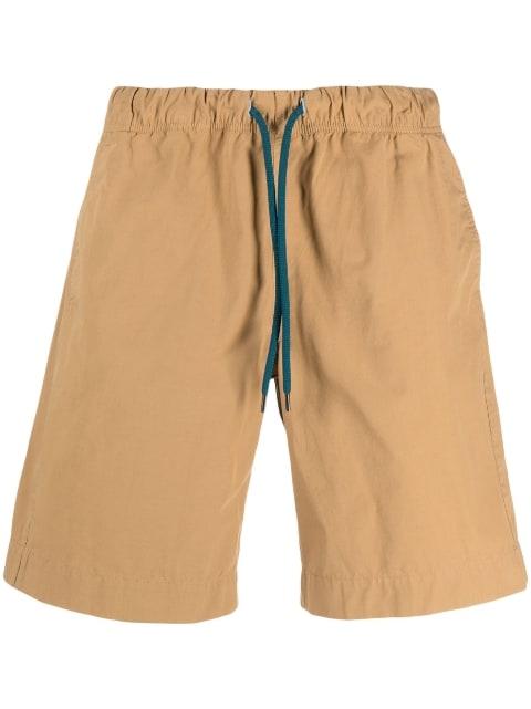 logo-patch organic-cotton deck shorts by PS BY PAUL SMITH