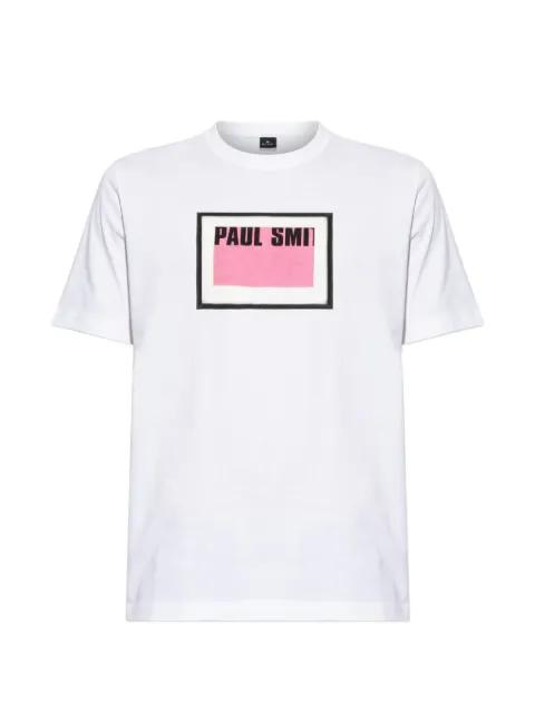 logo-print cotton T-shirt by PS BY PAUL SMITH