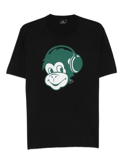 monkey-print T-shirt by PS BY PAUL SMITH