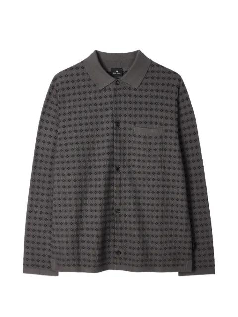 patterned knitted shirt by PS BY PAUL SMITH
