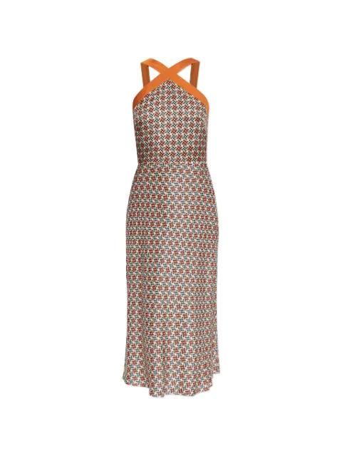 patterned midi dress by PS BY PAUL SMITH