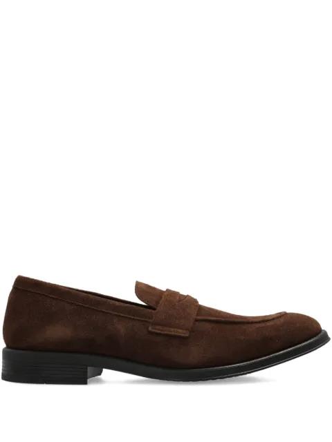 penny-strap suede loafers by PS BY PAUL SMITH