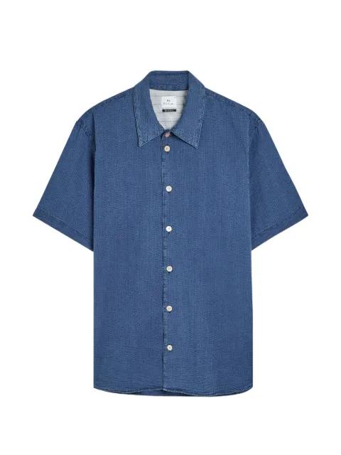 seersucker short-sleeve shirt by PS BY PAUL SMITH