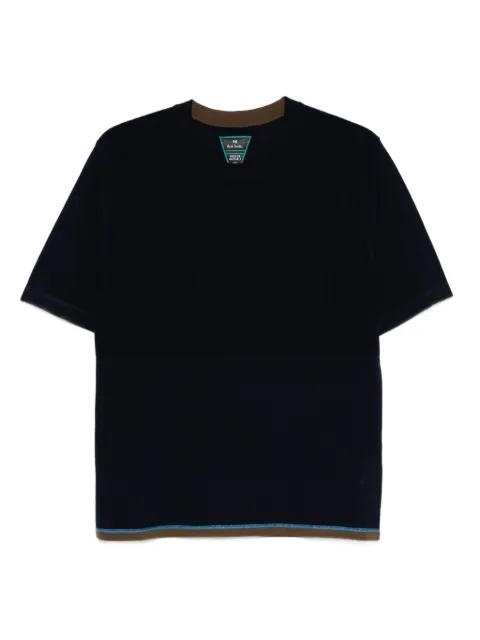 short-sleeve wool sweater by PS BY PAUL SMITH