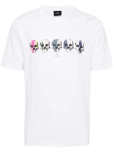 skulls-print T-shirt by PS BY PAUL SMITH