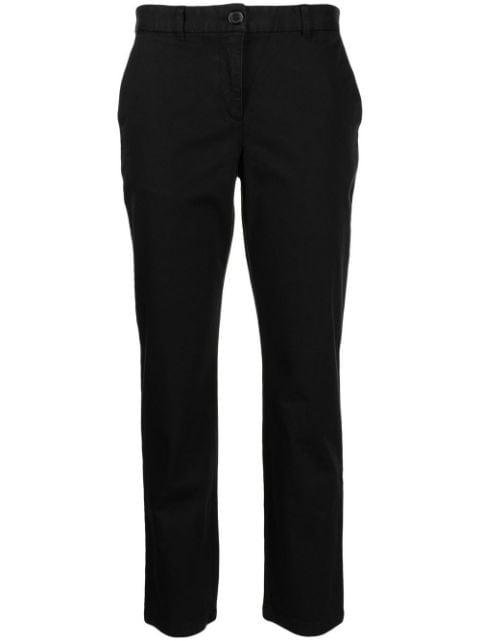 slim-cut brushed chinos by PS BY PAUL SMITH
