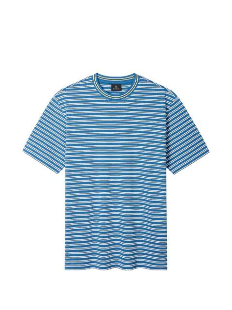 striped crew-neck T-shirt by PS BY PAUL SMITH