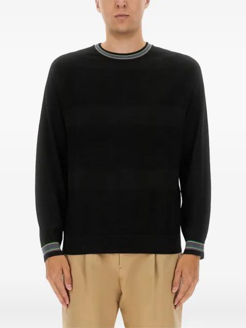 striped-trim sweater by PS BY PAUL SMITH