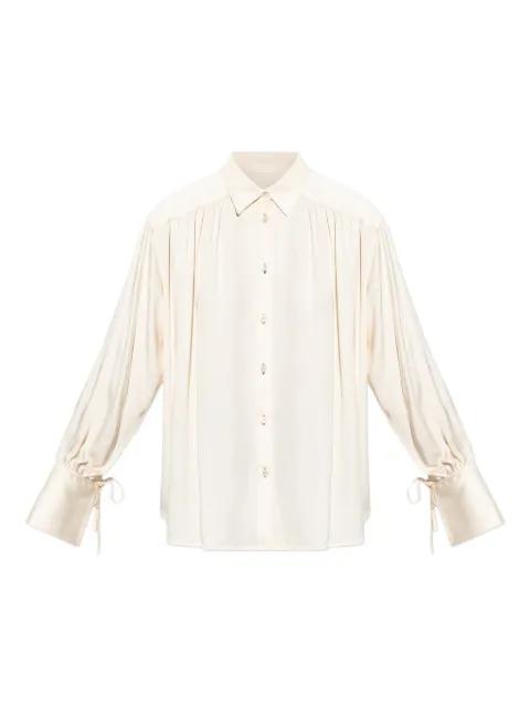 tie-cuff button-down top by PS BY PAUL SMITH